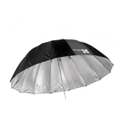 Quadralite Space 185 silver parabolic umbrella