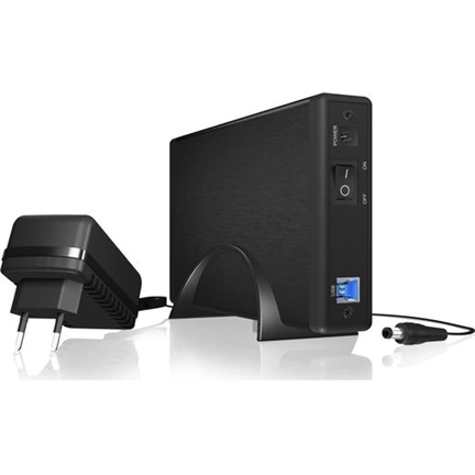 RAIDSONIC IB-377U3-B Icy Box 3,5" HDD Case SATA USB3.0 fekete