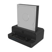 RAIDSONIC Icy Box Docking & Clonstation for M.2 NVMe SSD & 2,5"/3,5" SATA SSD/HDD