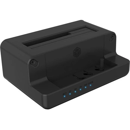 RAIDSONIC Icy Box Docking & Clonstation for M.2 NVMe SSD & 2,5"/3,5" SATA SSD/HDD