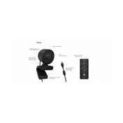 RAIDSONIC Icy Box Full HD webcam with remote control