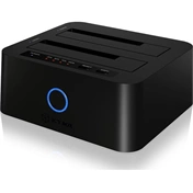 RAIDSONIC Icy Box IB-123CL-U3 Docking station for 2x6,3cm/8,9cm SATA-III