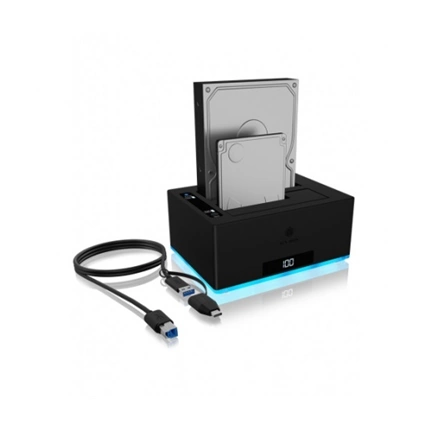 RAIDSONIC Icy Box IB-127CL-U3 docking and clone station