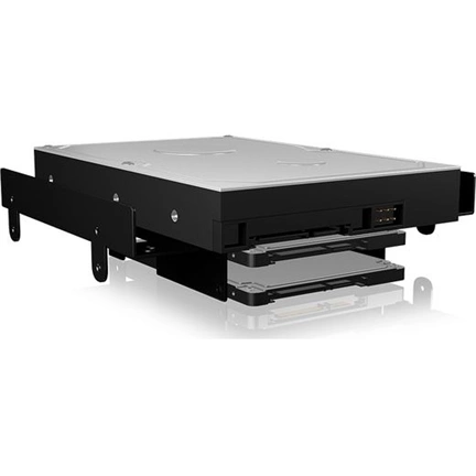 RAIDSONIC Icy Box IB-AC652 Internal mounting frame for 2.5" and 3.5" HDD/SSD in a 5.25" bay RAIDSONIC Icy Box IB-AC652 Internal mounting frame for 2.5" and 3.5" HDD/SSD in a 5.25" bay