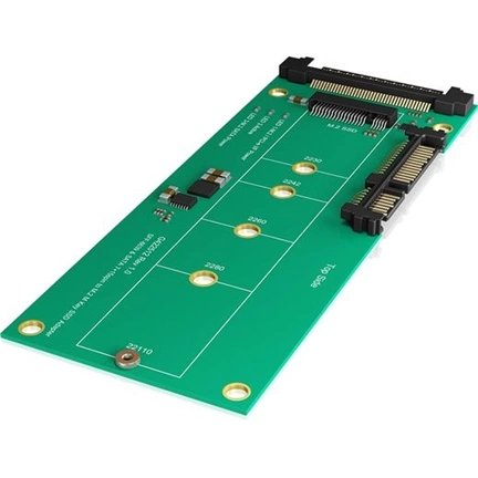 RAIDSONIC Icy Box IB-M2B01 Converter board for M.2 SSD to SATA or U.2 host