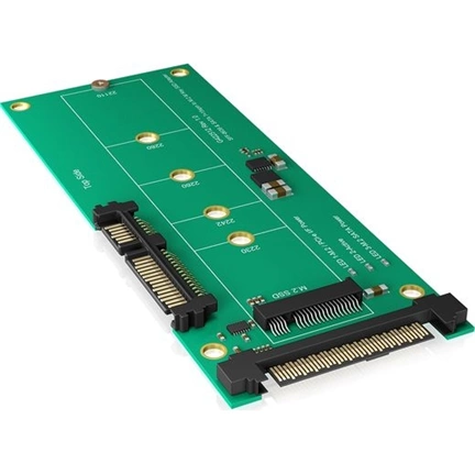 RAIDSONIC Icy Box IB-M2B01 Converter board for M.2 SSD to SATA or U.2 host
