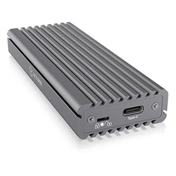 RAIDSONIC Icy Box M.2 NVMe & SATA ház hűtőbordával