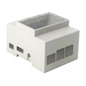 RASPBERRY Pi 3B/3B+ DIN Rail Gray Housing Plastic