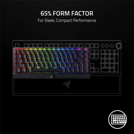 RAZER BlackWidow V3 Mini HyperSpeed - UK - Yellow Switch
