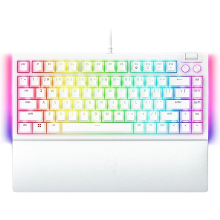 RAZER BlackWidow V4 75% - White edition - US