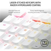 RAZER DeathStalker V2 Pro (Purple Switch) White edition - US