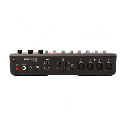 RODECaster Pro négy mikrofon csatornás podcast keverő Bluetooth, AUX és USB csatlakozásokkal, Aphex
