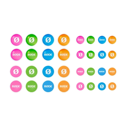 RODE Colors set 2 for Wireless GO/GO II/Lavalier GO/smartLav+