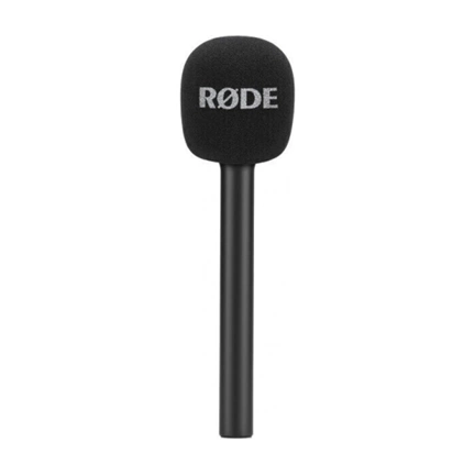 RODE Interview GO Mikrofon nyél és szélfogó szivacs Wireless GO vezeték nélküli rendszer riporter mikrofonként történő h RODE Interview GO Mikrofon nyél és szélfogó szivacs Wireless GO vezeték nélküli rendszer riporter mikrofonként történő h