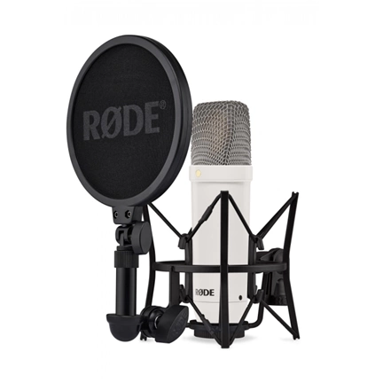RODE NT1 Signature Series kondenzátor stúdió mikrofon csomag, fehér