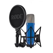 RODE NT1 Signature Series kondenzátor stúdió mikrofon csomag, kobaltkék