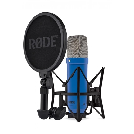 RODE NT1 Signature Series kondenzátor stúdió mikrofon csomag, kobaltkék