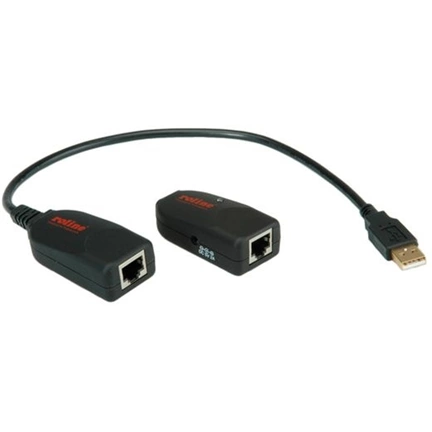 ROLINE USB 2.0 Cat5e hosszabbító adapter 50m-ig