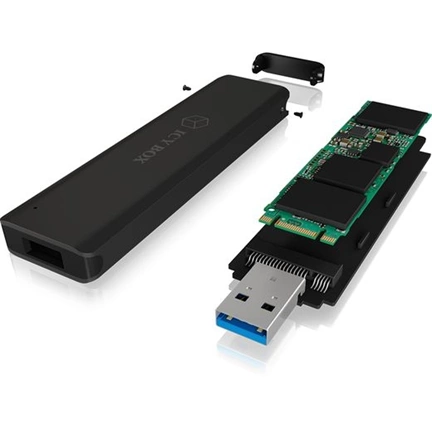 Raidsonic External USB 3.1 (Gen 2) enclosure for M.2 SATA SSD