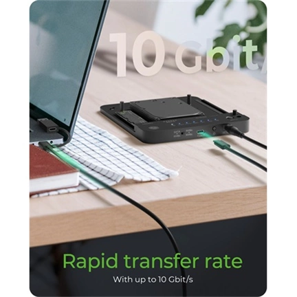 Raidsonic IB-2913MCL-C31 Docking Station Black