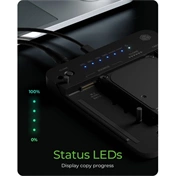 Raidsonic IB-2913MCL-C31 Docking Station Black