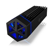 Raidsonic ICY BOX IB-1823MF-C31 USB Type-C enclosure for M.2 NVMe SSD with RGB illumination