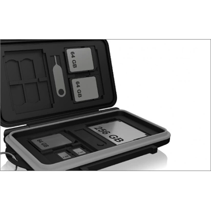 Raidsonic ICY BOX IB-AC620-CR Protection box for memory cards