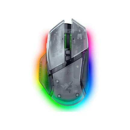 Razer Basilisk V3 Pro 35K egér játékhoz, 35000dpi, Razer Chroma RGB, Phantom White Edition