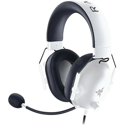 Razer BlackShark V2 X headset - játékhoz, vezetékes, Xbox licencelt, fehér