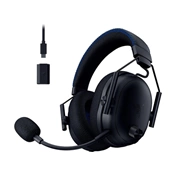 Razer BlackShark V3 Pro headset PlayStation-höz - ANC, 2,4GHz + BT + USB + 3,5mm, fekete