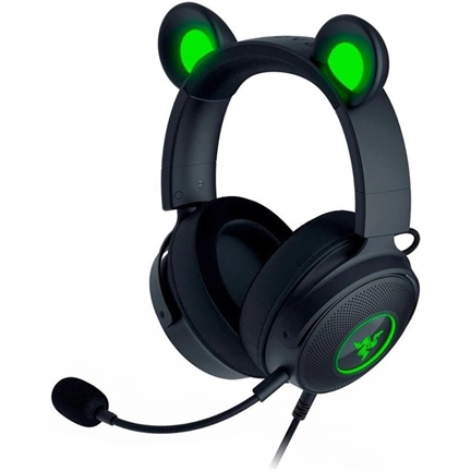 Razer Kraken Kitty V2 Pro, Gaming Wired Headset, Razer Chroma RGB, Stream Reactive Lighting, Docked Mode, 50 mm audio dr