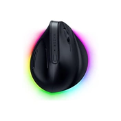 Razer Pro Click V2 Vertical - gaming egér, függőleges, ergonomikus, 6 gombos, RGB, 2,4GHz + Bluetooth + USB-C, 30000dpi