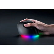 Razer Pro Click V2 Vertical - gaming egér, függőleges, ergonomikus, 6 gombos, RGB, 2,4GHz + Bluetooth + USB-C, 30000dpi