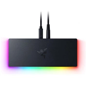 Razer Thunderbolt 5 Dock Chroma - 11 port, M.2 foglalat, 3 db 4K 144Hz monitor támogatása, PD 140W, fekete
