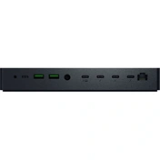 Razer Thunderbolt 5 Dock Chroma - 11 port, M.2 foglalat, 3 db 4K 144Hz monitor támogatása, PD 140W, fekete