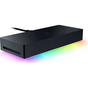 Razer Thunderbolt 5 Dock Chroma - 11 port, M.2 foglalat, 3 db 4K 144Hz monitor támogatása, PD 140W, fekete