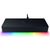 Razer Thunderbolt 5 Dock Chroma - 11 port, M.2 foglalat, 3 db 4K 144Hz monitor támogatása, PD 140W, fekete