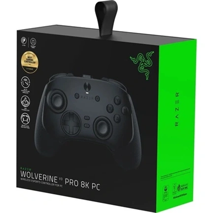 Razer Wolverine V3 Pro 8K PC játékvezérlő, fekete