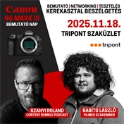 Részvételi jegy - Canon roadshow - R6 Mark III bemutató nap