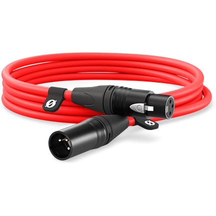 Rode Premium XLR kábel 3m piros