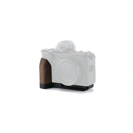 Rögzítő alaplemez fa markolattal Canon PowerShot V1-hez - Fekete