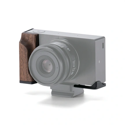 Rögzítő alaplemez fa markolattal Sigma BF-hez - Fekete