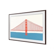 SAMSUNG 75" The Frame TV keret modern barna
