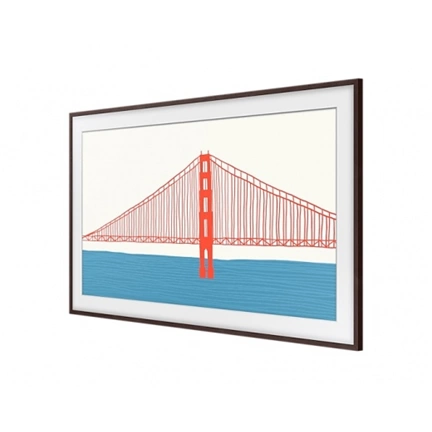 SAMSUNG 75" The Frame TV keret modern barna