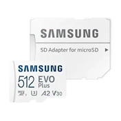 SAMSUNG EVO Plus 2021 microSDXC 512GB + adapter