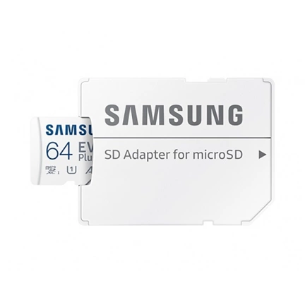 SAMSUNG EVO Plus 2021 microSDXC 64GB + adapter