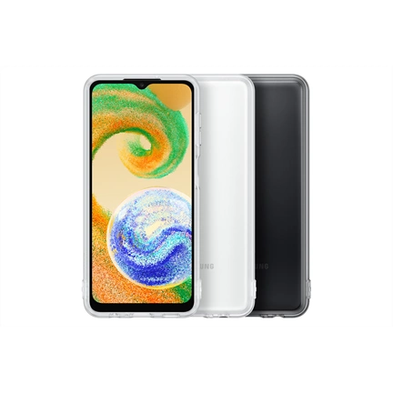 SAMSUNG Galaxy A04s puha átlátszó tok