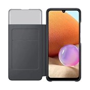 SAMSUNG Galaxy A32 S View Wallet Cover fekete