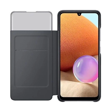 SAMSUNG Galaxy A32 S View Wallet Cover fekete