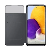 SAMSUNG Galaxy A72 S View Wallet Cover fekete